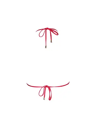 MRS & HUGS | Haut de bikini triangle pour femmes | rot